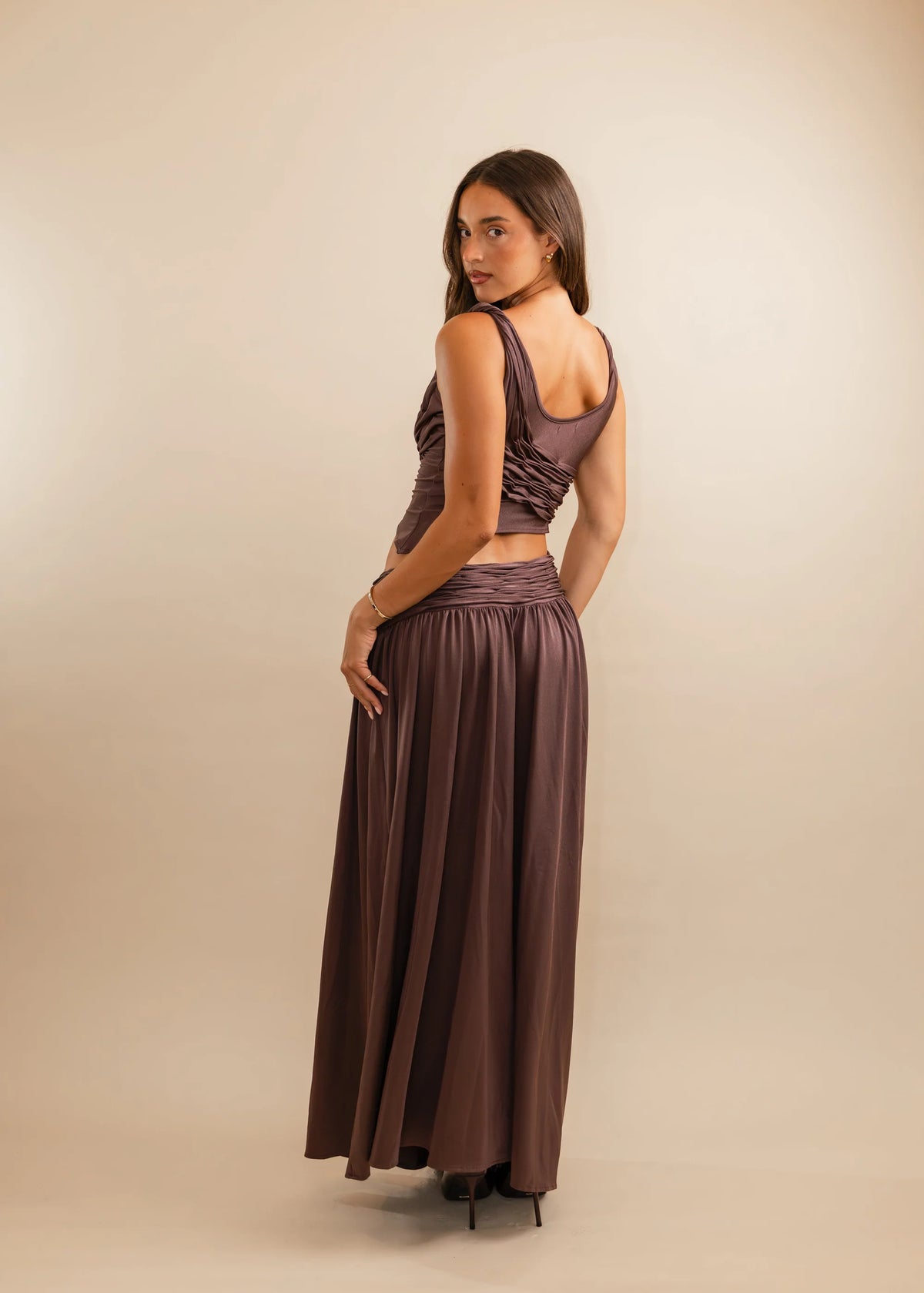 KOSTER KULTURE CALYPSO TOP PLUM & SKIRT