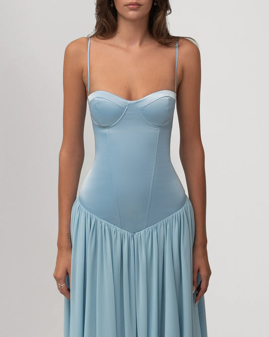 Fenity fashion Amelia Maxi Dress Blue Size 8