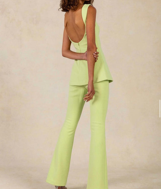 MISHA COSTANZA JUMPSUIT GREEN