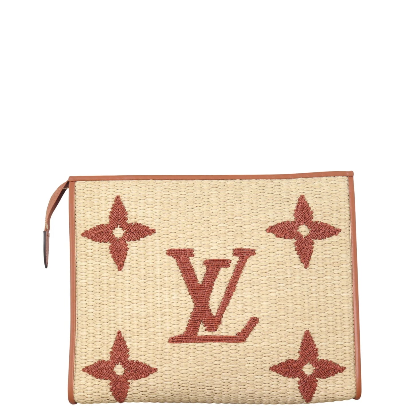 Louis Vuitton Pouch 26 Raffia Monogram
