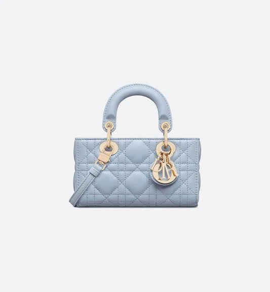DIOR LADY D-JOY MICRO BAG placid blue