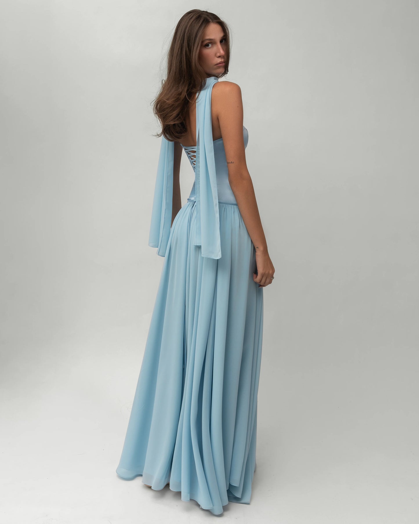 Fenity fashion Amelia Maxi Dress Blue Size 8