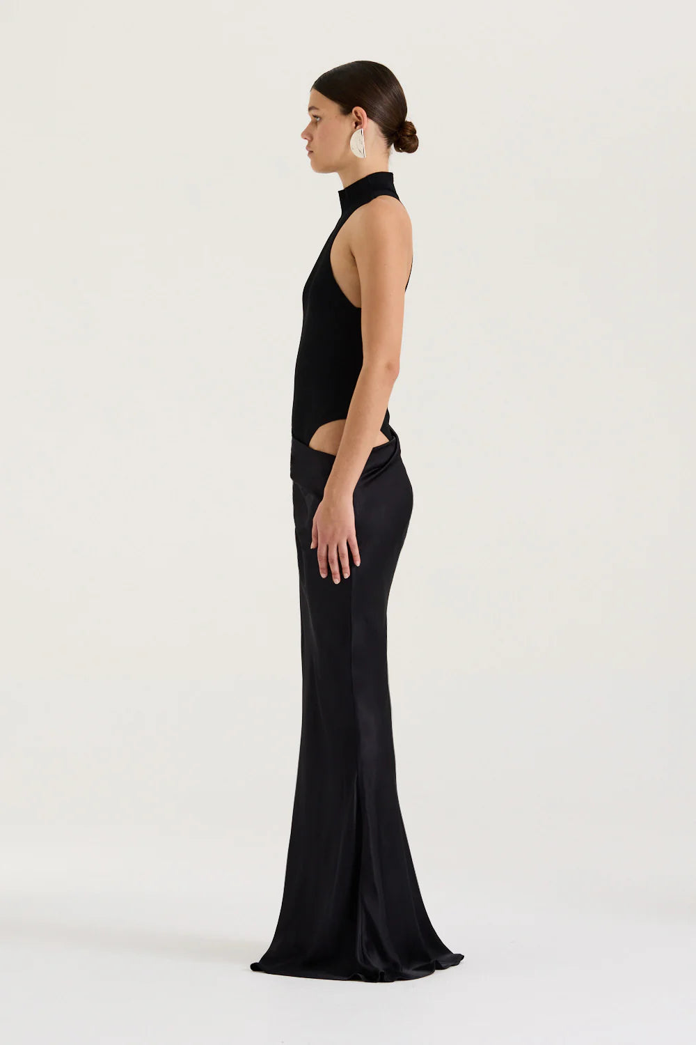 Henne Soraia Maxi Dress Black Size 8