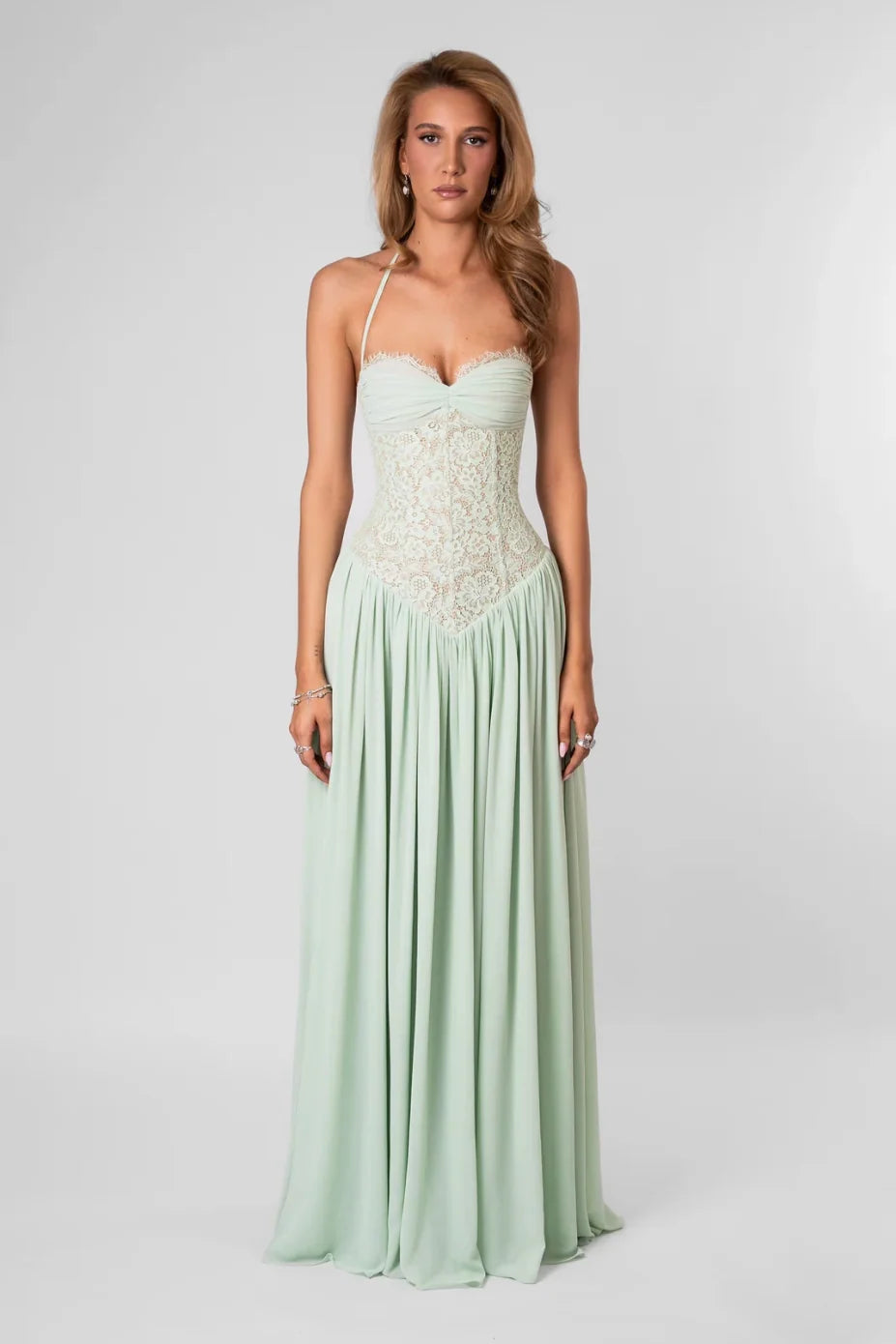 Fenity Faye Maxi Dress - Mint