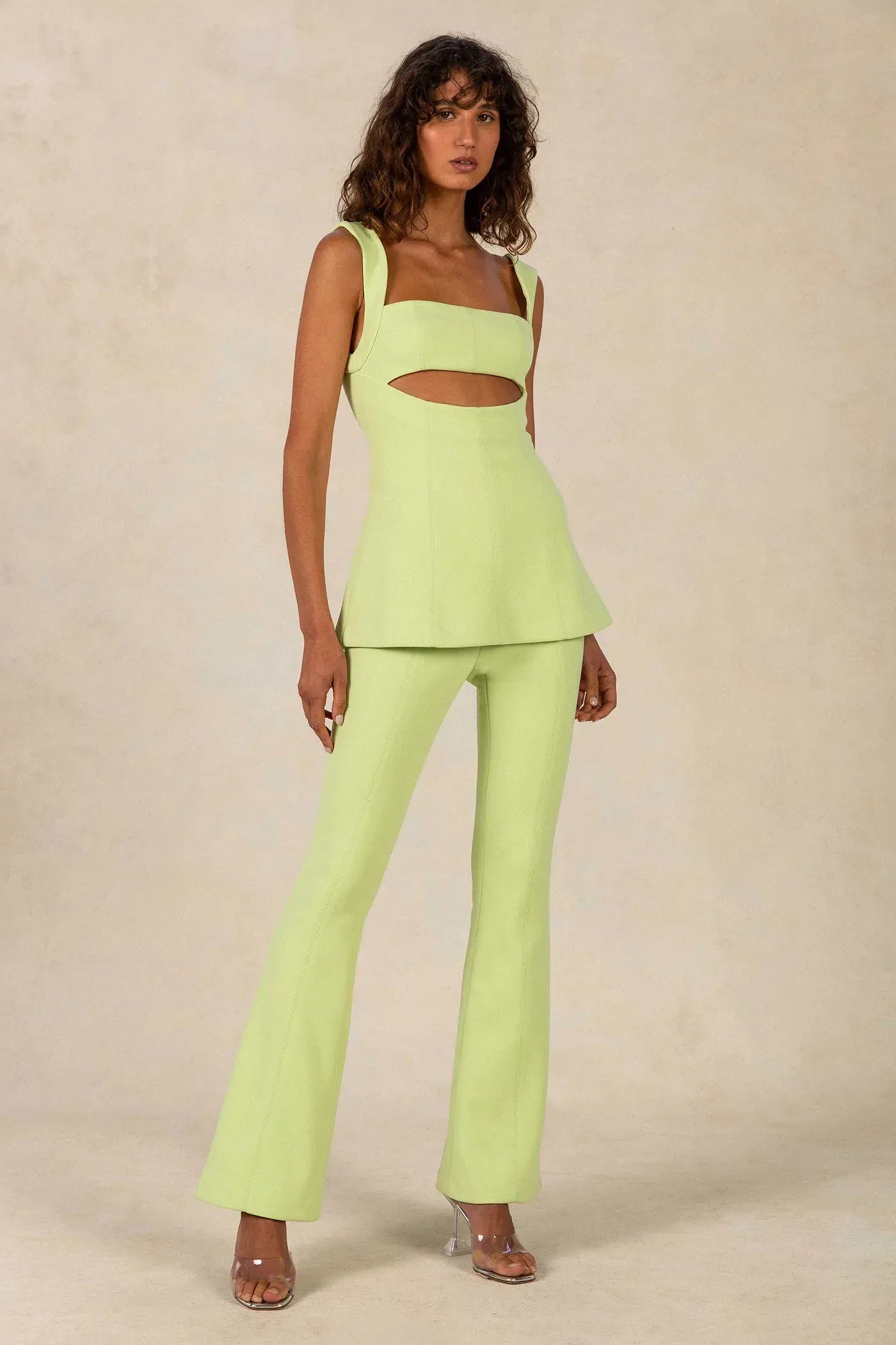 MISHA COSTANZA JUMPSUIT GREEN