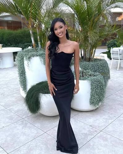 House Of CB Persephone Corset Gown - Black Size M